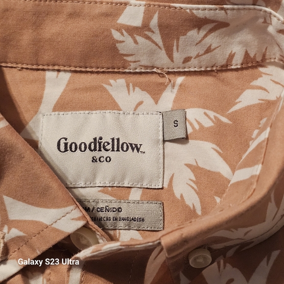 Goodfellow & Co. Men's Palm Tree Print Shirt - Picture 3 of 11